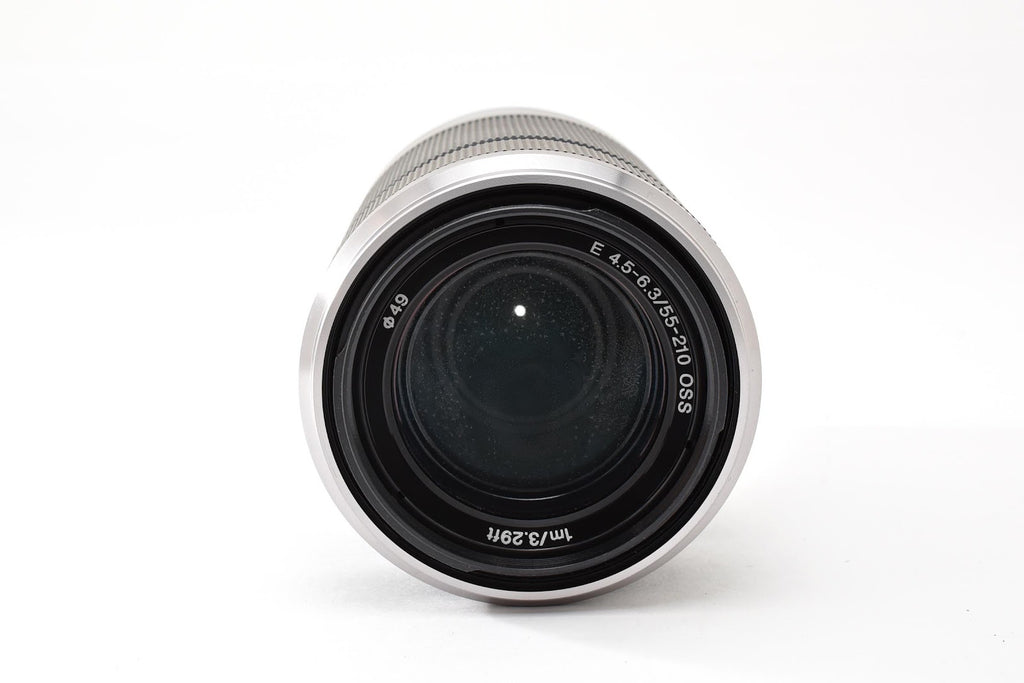 ★現状品★ ソニー SONY E 55-210MM F4.5-6.3 OSS Eマウント SEL55210 シルバー ★ #9353