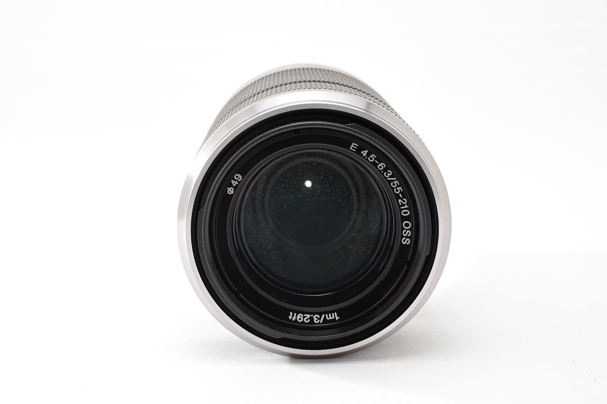 ★現状品★ ソニー SONY E 55-210MM F4.5-6.3 OSS Eマウント SEL55210 シルバー ★ #9353