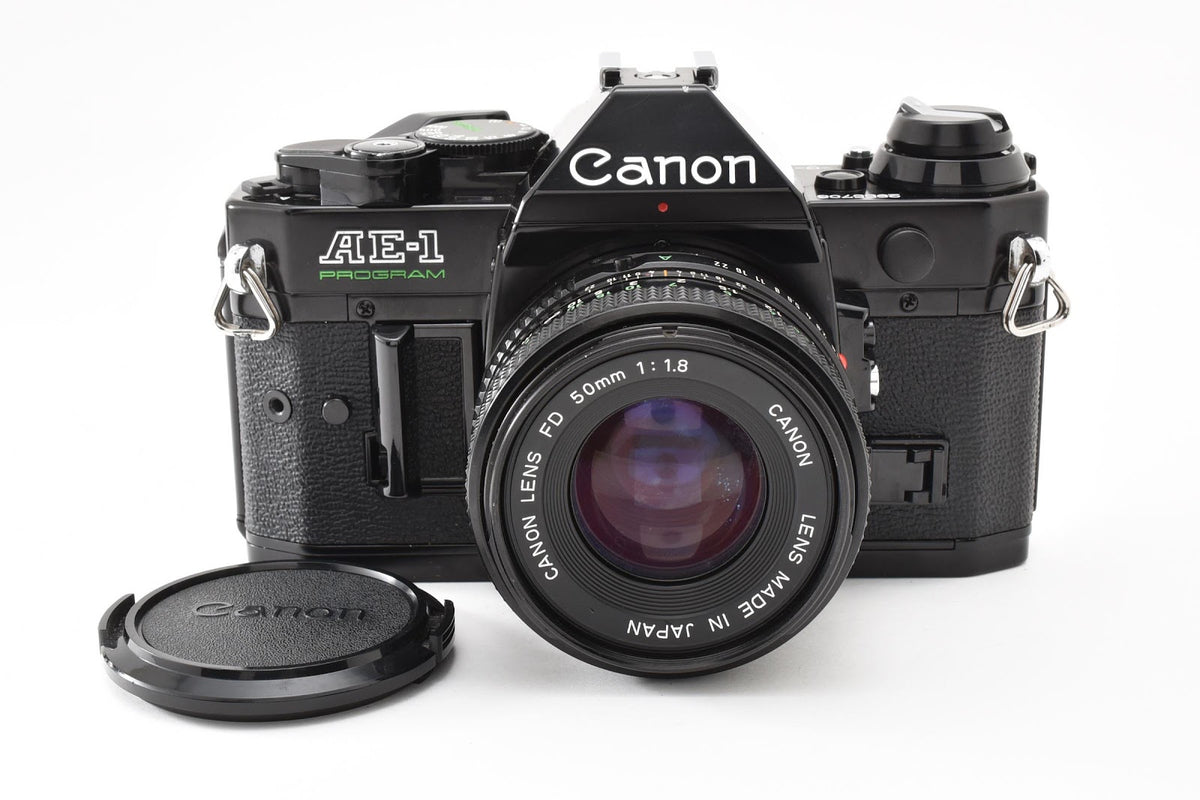 ★良品★ キヤノン CANON AE-1 PROGRAM ボディ ブラック フィルム一眼レフカメラ ★ #9322