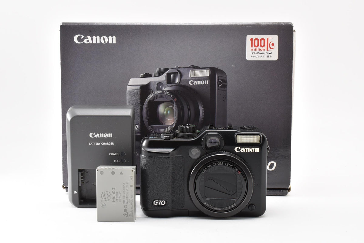 ★美品★ キャノン CANON POWERSHOT G10 元箱付き デジタルカメラ ★ #9425