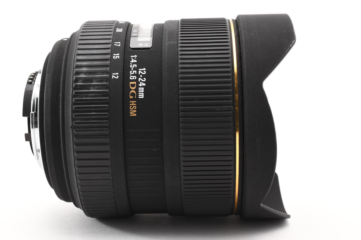★現状品★ シグマ SIGMA 12-24MM F4.5-5.6 EX DG ASPH. HSM ニコン用 広角ズームレンズ ★ #9168