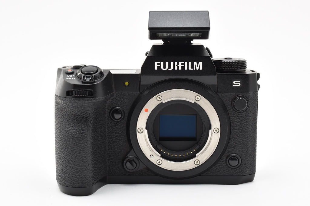 ★良品★ フジフイルム FUJIFILM ショット数15,090回 X-H2S ボディ  EF-X8 充電ケーブル付き デジタルカメラ ★ #9251