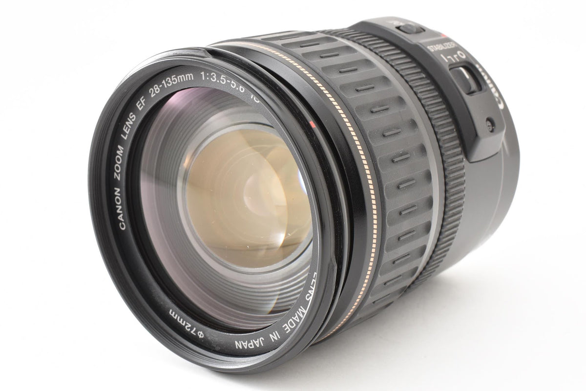 ★美品★ キヤノン CANON EF 28-135mm f3.5-5.6 IS USM 外観良好 光学クリア 動作問題なし レンズ ★ #9411