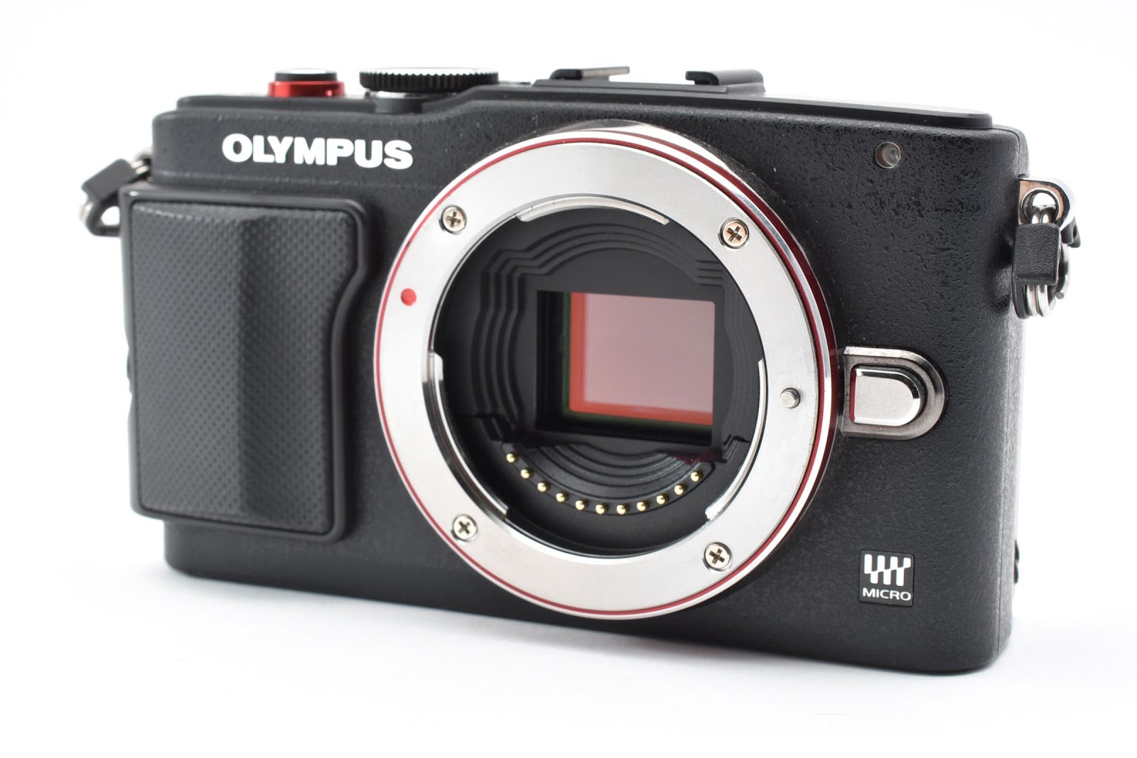 ★現状品★ オリンパス Olympus E-PL6 ボディ ブラック ミラーレス一眼 ショット数3051回 ★ #8823