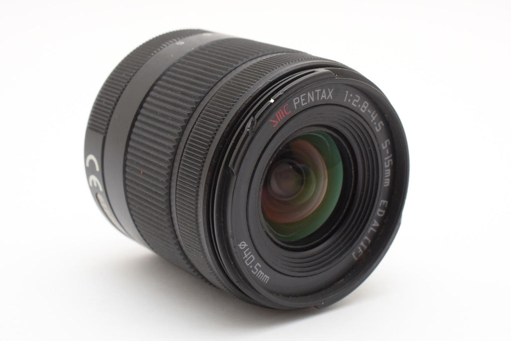 ★良品★ ペンタックス PENTAX 02 STANDARD ZOOM オーダーカラー 5-15MM F2.8-4.5 ED AL デジタルカメラ用レンズ ★ #9207
