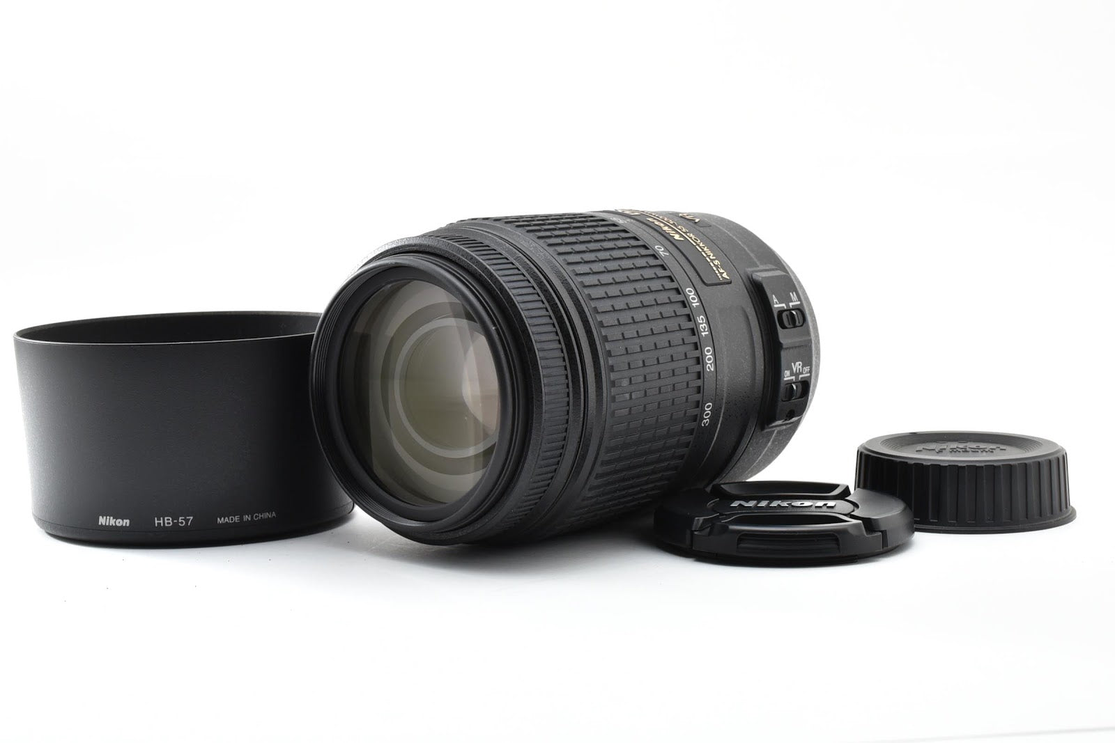 ★極上品★ ニコン Nikon AF-S DX 55-300MM F4.5-5.6G ED VR 手振れ補正 ★ #9046