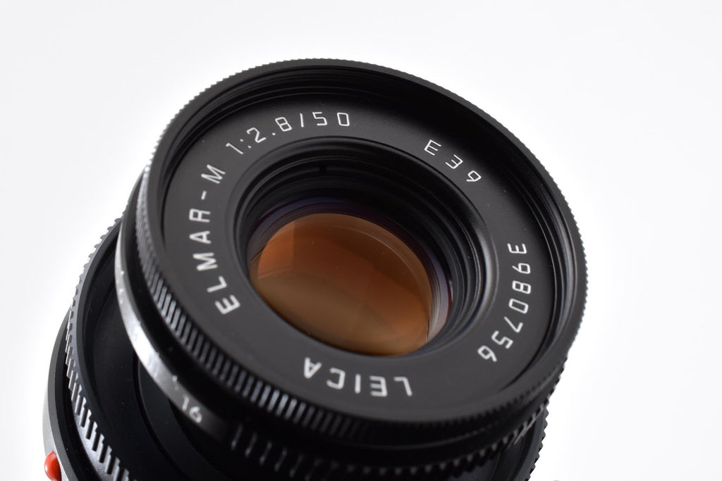 ★美品★ ライカ Leica ELMAR-M 50MM F2.8 E39 ブラック (沈胴式・最短0.7M) レンズ ★ #9284