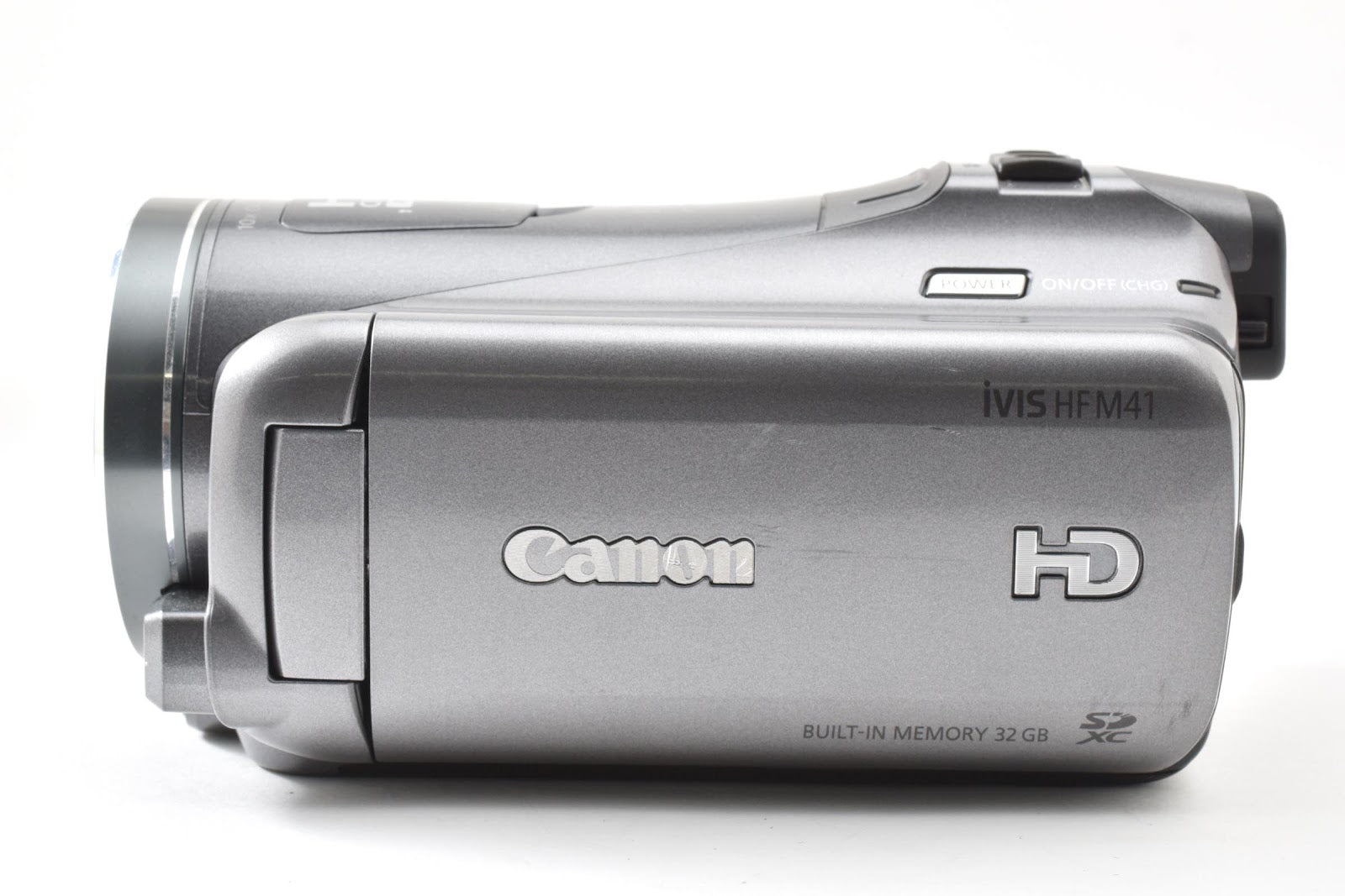 ★良品★ キヤノン CANON IVIS HF M41 シルバー デジタルビデオカメラ ★ #8994