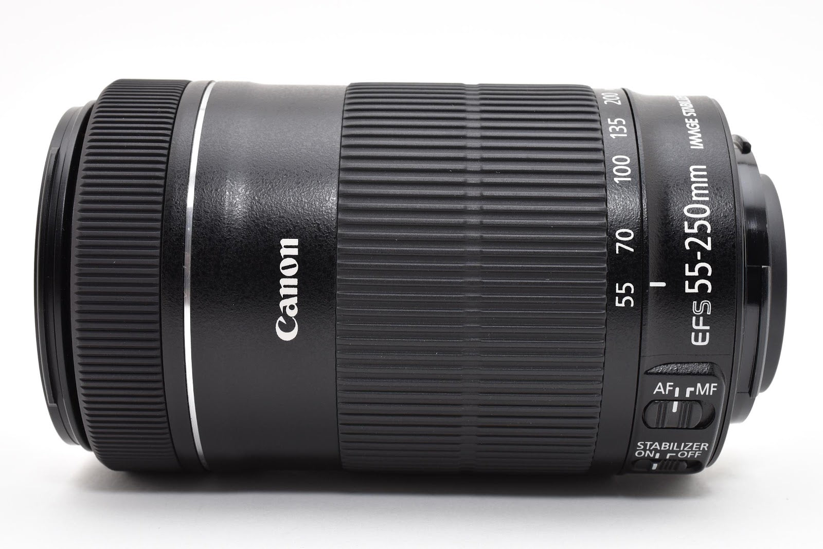 ★美品★ キャノン CANON EF-S 55-250MM F4-5.6 IS STM 手ぶれ補正 望遠ズームレンズ 動作良好 ★ #8762