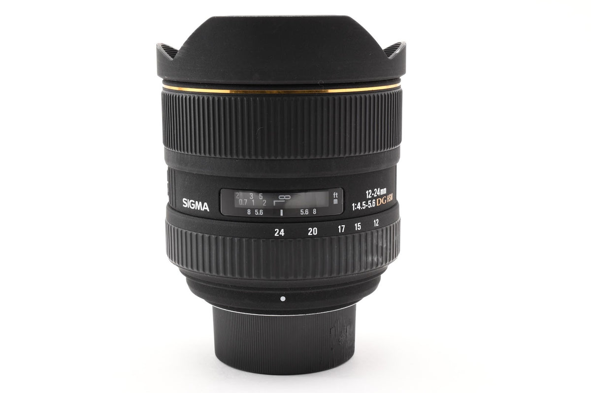 ★現状品★ シグマ SIGMA 12-24MM F4.5-5.6 EX DG ASPH. HSM ニコン用 広角ズームレンズ ★ #9168