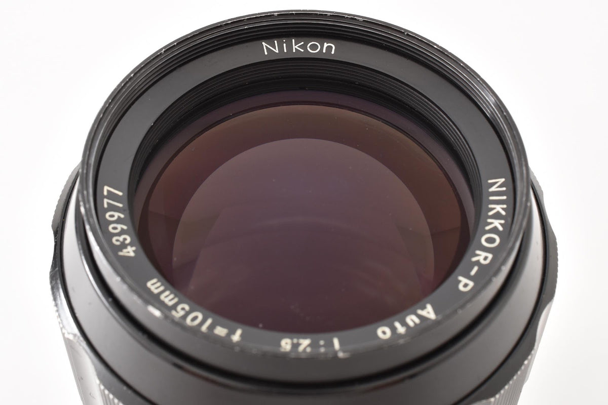 ★光学美品★ ニコン Nikon AI改 AUTO NIKKOR-P 105MM F2.5 単焦点レンズ ★ #9417