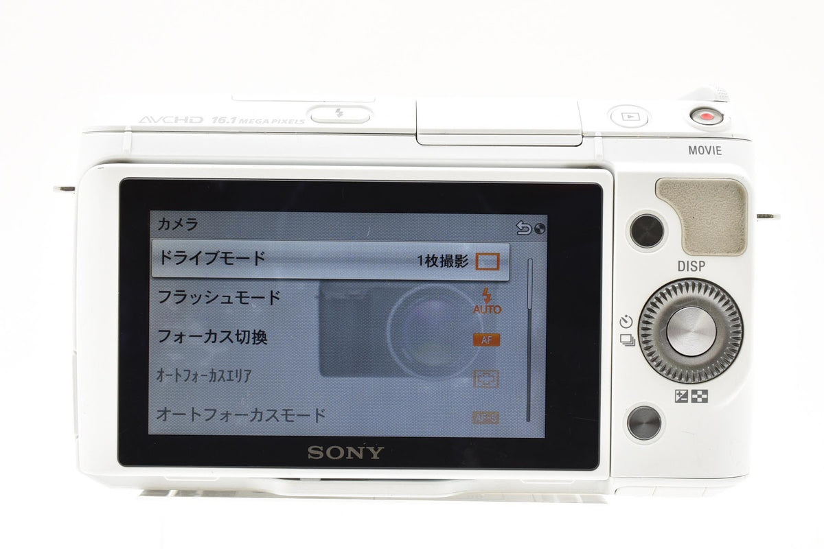 ★良品★ ソニー SONY ショット数22,778回 NEX-F3 18-55MM レンズセット デジタルカメラ ホワイト ★ #9241