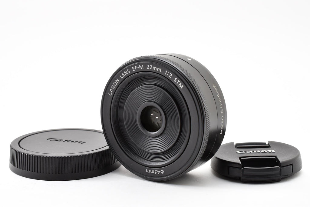 ★美品★ キヤノン CANON EF-M 22MM F2 STM 単焦点レンズ ★ #8968