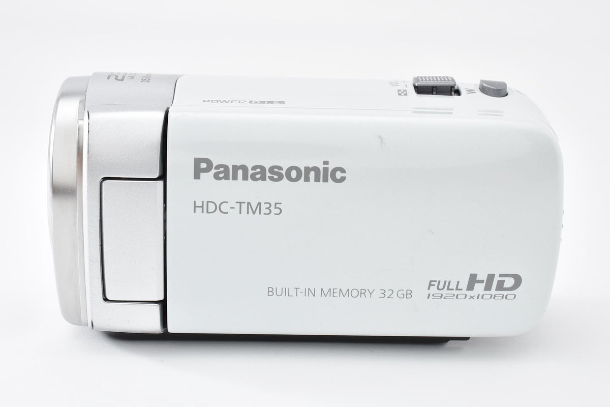 ★良品★ パナソニック Panasonic HDC-TM35(ホワイト) ビデオカメラ 小スレ動作品 ★ #8587
