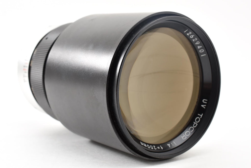 ★希少★ トプコール UV TOPCOR 200MM F4 ケース付き 望遠レンズ ★ #9213