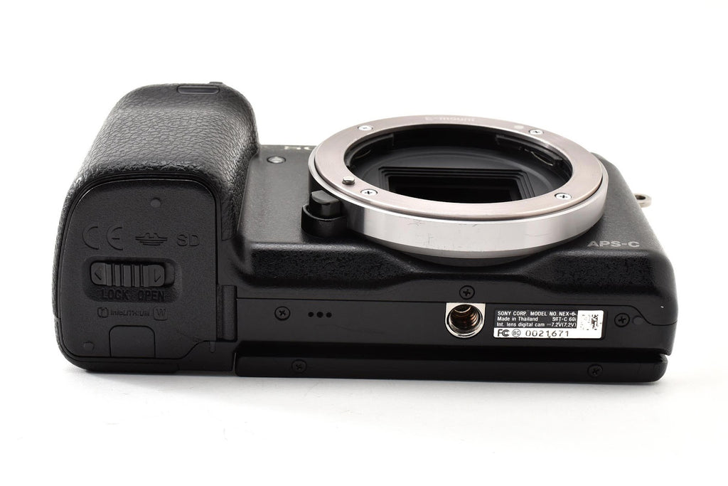 ★良品★ ソニー SONY NEX-6 ボディ ミラーレス一眼 充電ケーブル付き 動作良好 ★ #9311