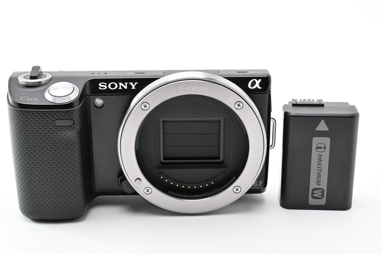 ★良品★ ソニー SONY NEX-5N ショット数11,679回 1610万画素 ボディ ブラック デジタルカメラ ★ #9012