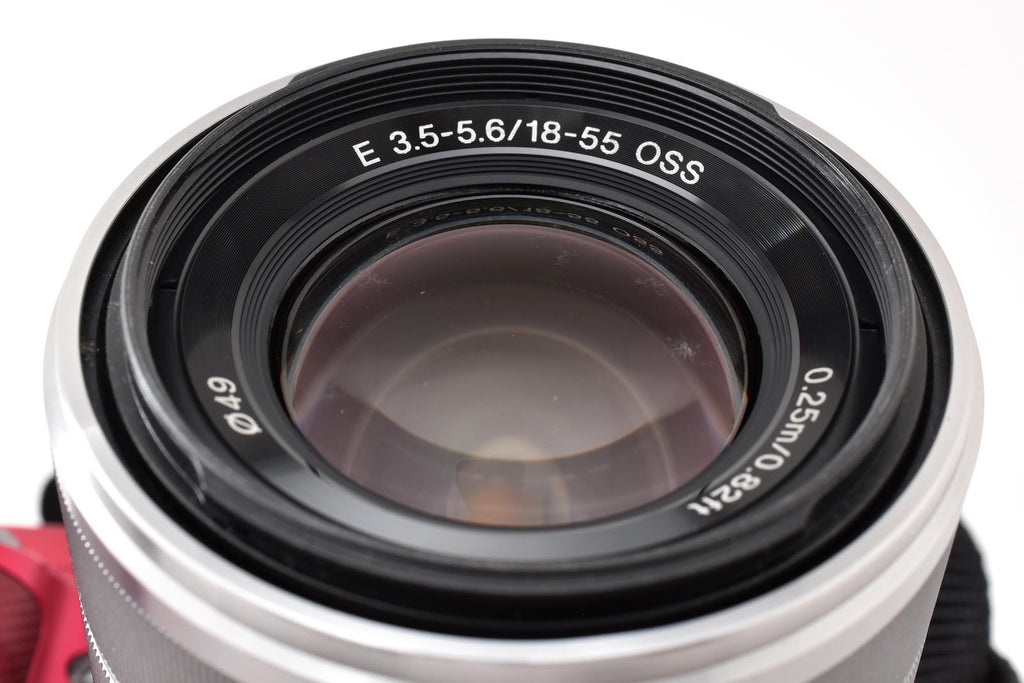 ★美品ショット数4,921回★ ソニー SONY NEX-F3 ピンク  18-55mm レンズキット ミラーレス一眼 動作良好 ★ #9355