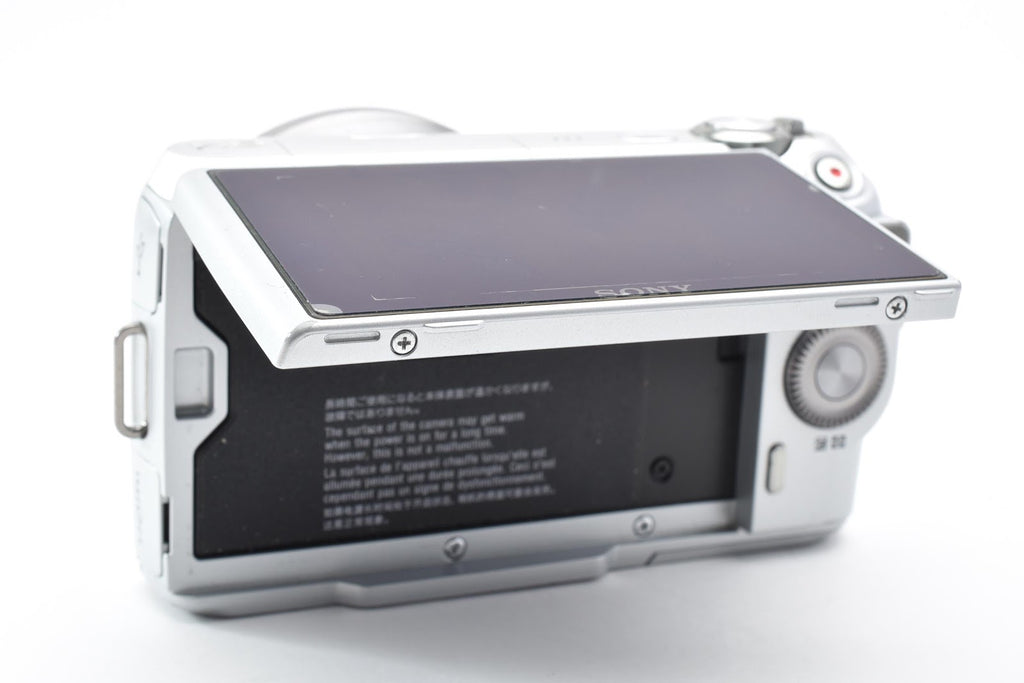 ★良品ショット数17,778回★ ソニー SONY NEX-C3 ボディ シルバー 1620万画素 ミラーレス一眼 ★ #8868