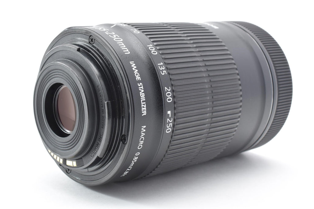 ★極上品★ キヤノン CANON EF-S 55-250mm F4-5.6 IS STM 望遠ズームレンズ ★ #9031