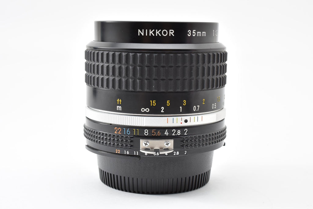 ★美品★ ニコン Nikon AI-S 35MM F2 SICコーティング シリアル326939 交換レンズ ★ #9184