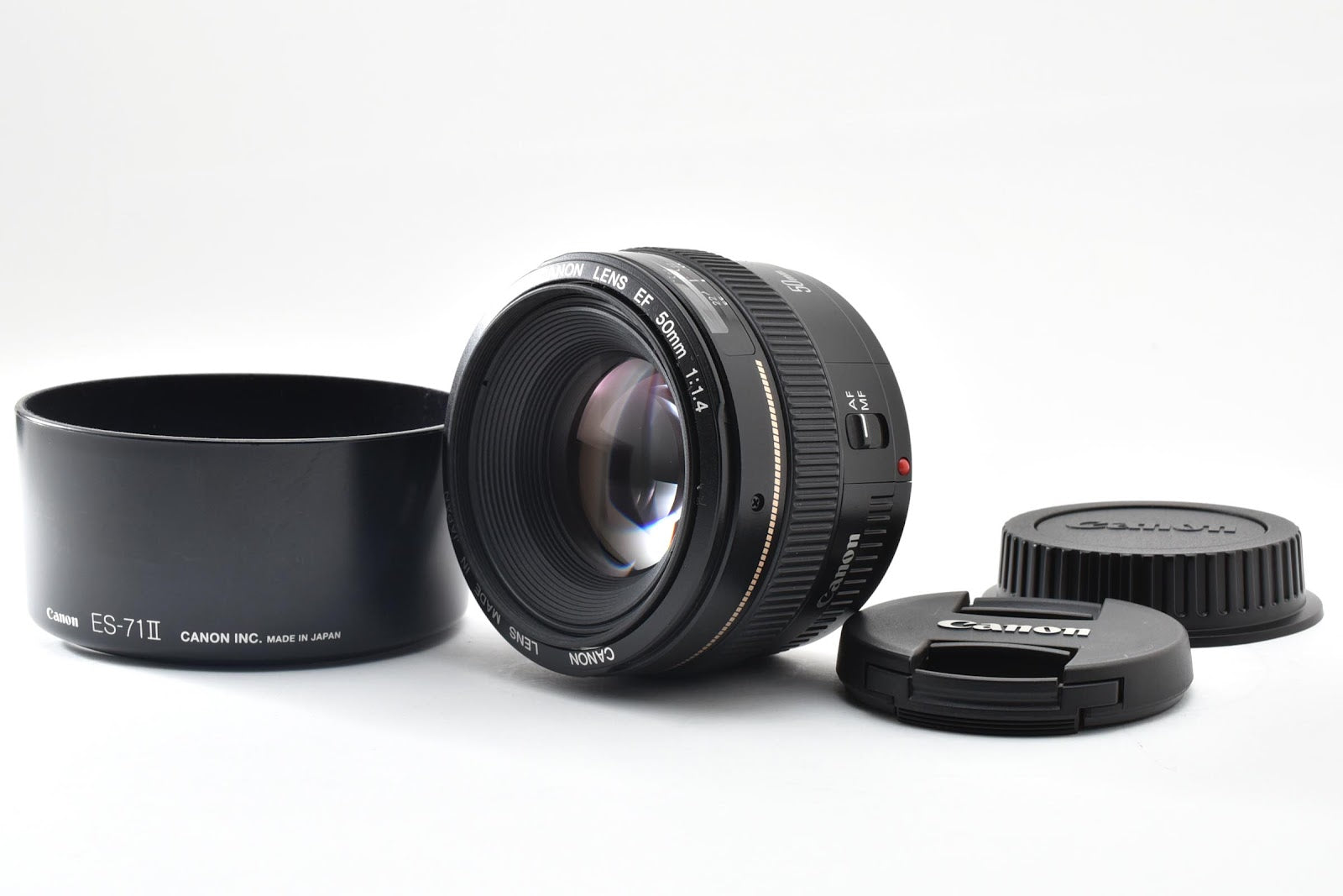 ★美品★ キヤノン CANON EF 50MM F1.4 USM 単焦点レンズ ★ #9147