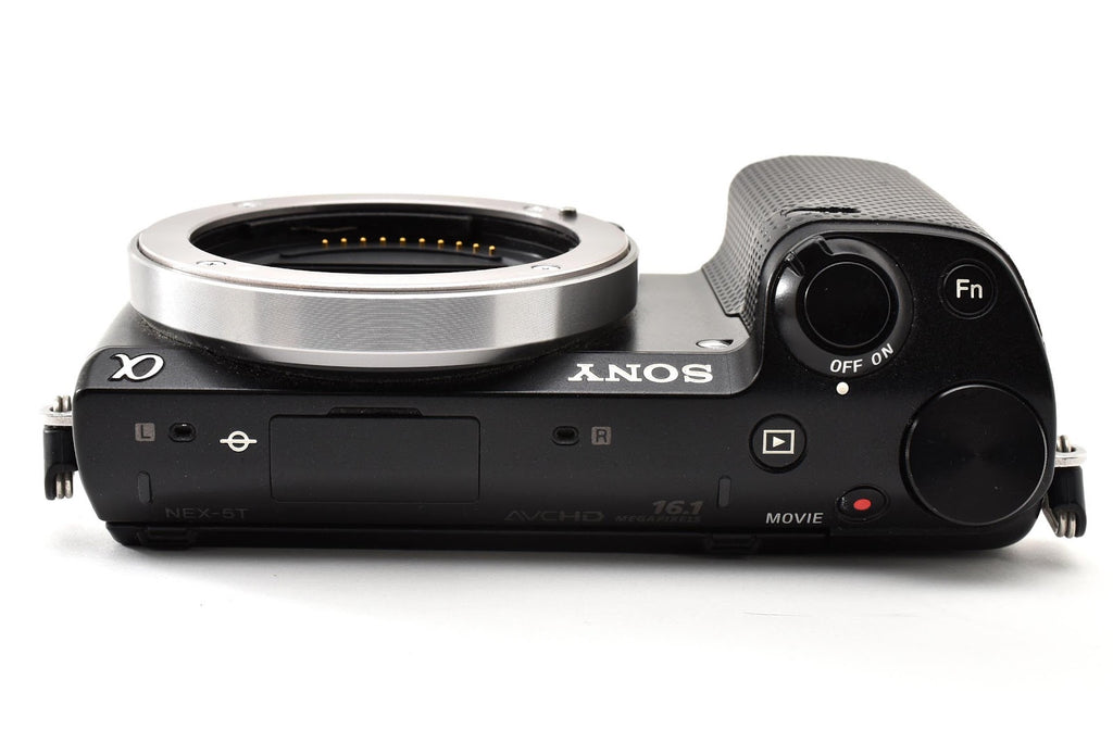 ★検品要★ ソニー SONY NEX-5T ショット数6,379回 ボディ ブラック ミラーレス 1610万画素 ★ #9314