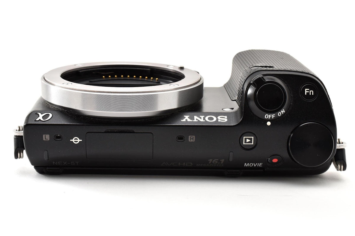★検品要★ ソニー SONY NEX-5T ショット数6,379回 ボディ ブラック ミラーレス 1610万画素 ★ #9314