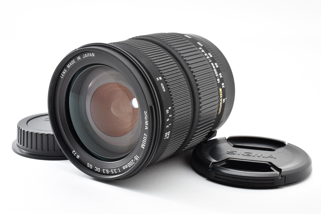 ★美品★ シグマ SIGMA 18-200M F3.5-6.3 キャノン用 DC OS デジタルカメラ用レンズ ★ #9121