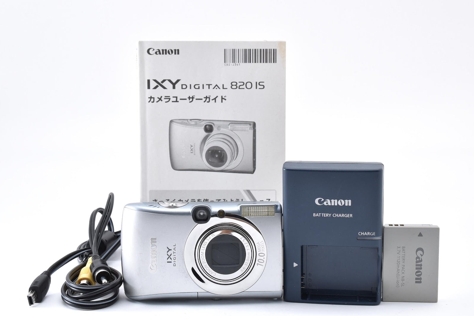 ★ キヤノン CANON IXY DIGITAL 820IS 1030万画素 デジタルカメラ ★ #8946