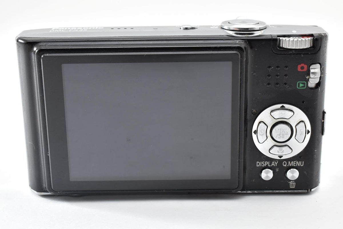 ★ パナソニック Panasonic DMC-FX35 コンパクトデジタルカメラ 動作確認OK 塗装ハゲ・傷・液晶黄ばみも撮影に影響なし ★ #9136