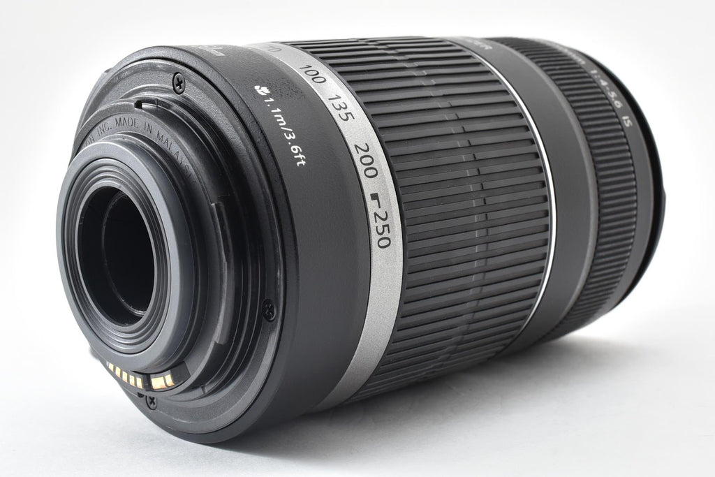 ★美品★ キヤノン CANON EF-S 55-250MM F4-5.6 IS デジタルカメラ用レンズ ★ #9160