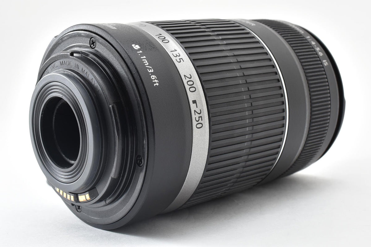 ★美品★ キヤノン CANON EF-S 55-250MM F4-5.6 IS デジタルカメラ用レンズ ★ #9160