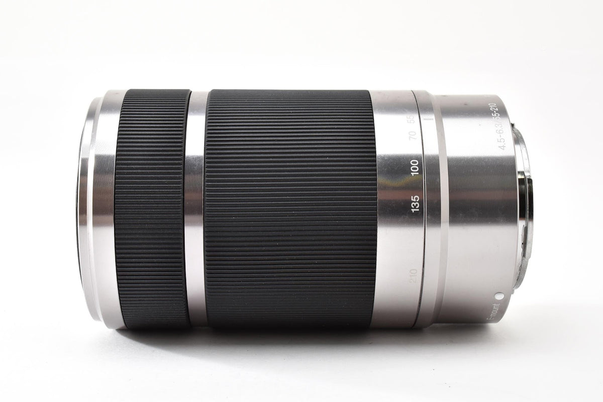 ★現状品★ ソニー SONY E 55-210MM F4.5-6.3 OSS Eマウント SEL55210 シルバー ★ #9353