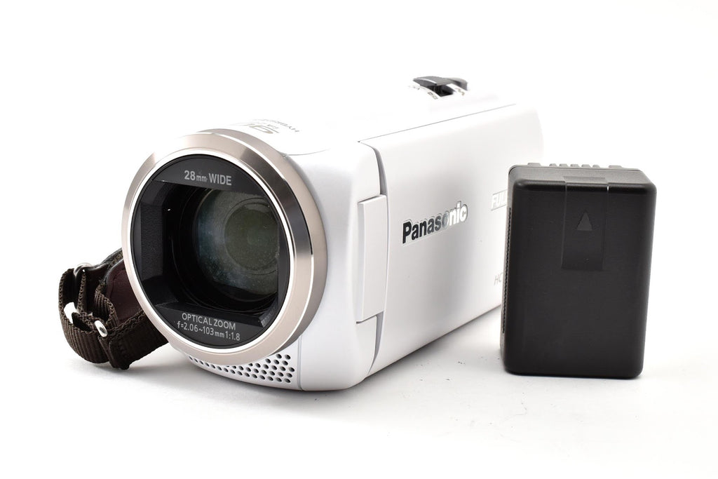 ★美品★ パナソニック Panasonic HC-V360M-W (ホワイト) デジタルビデオカメラ ★ #9315