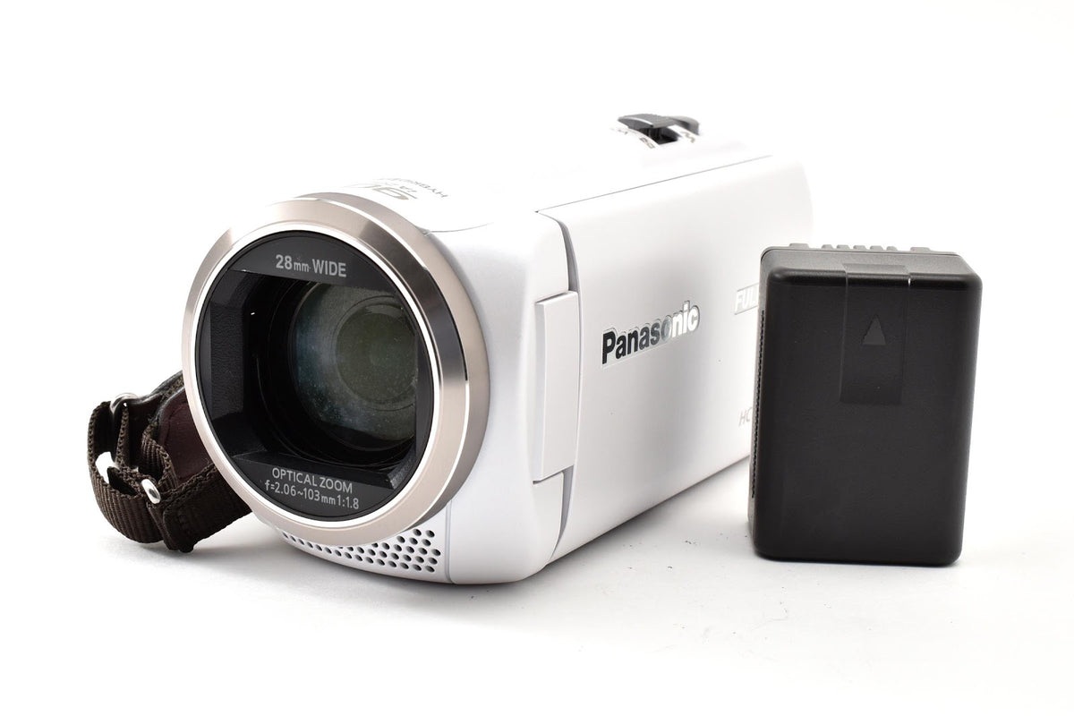 ★美品★ パナソニック Panasonic HC-V360M-W (ホワイト) デジタルビデオカメラ ★ #9315