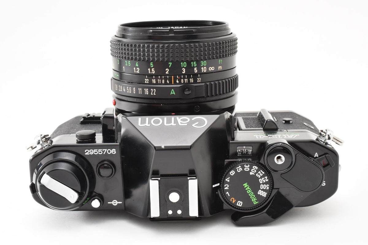 ★良品★ キヤノン CANON AE-1 PROGRAM ボディ ブラック フィルム一眼レフカメラ ★ #9322