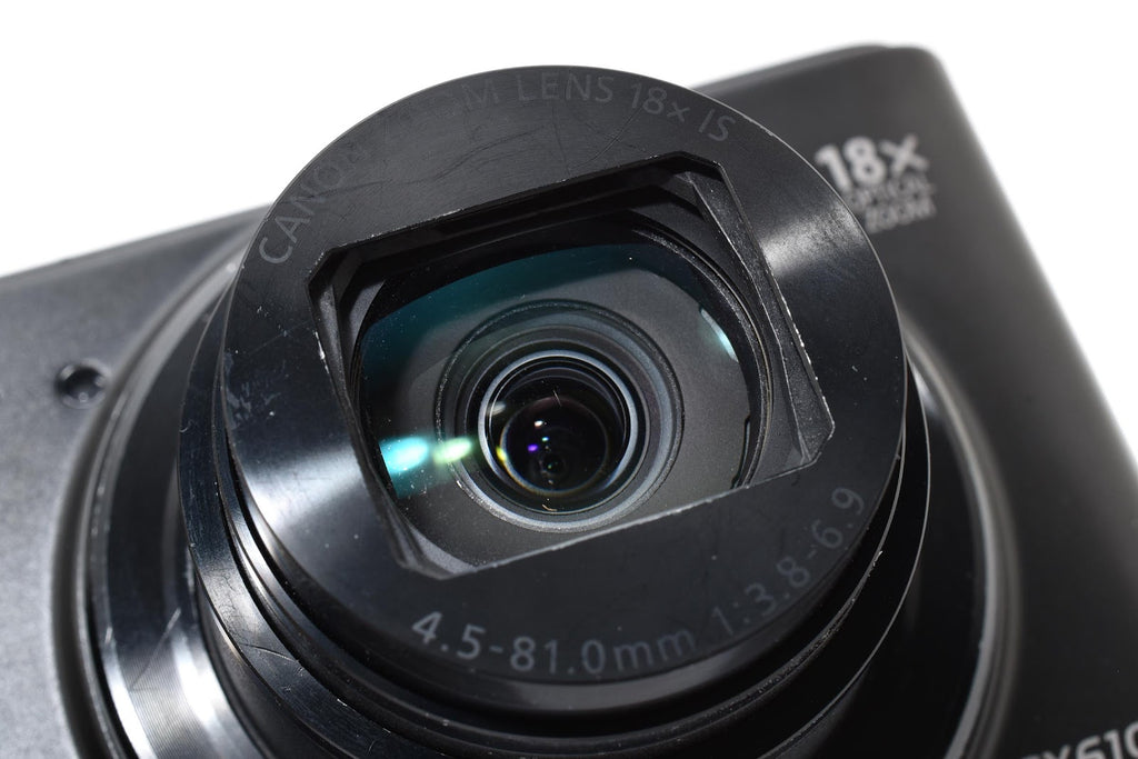 ★良品★ キヤノン CANON POWERSHOT SX610HS ブラック デジタルカメラ 光学クリア 動作確認済 ★ #8713