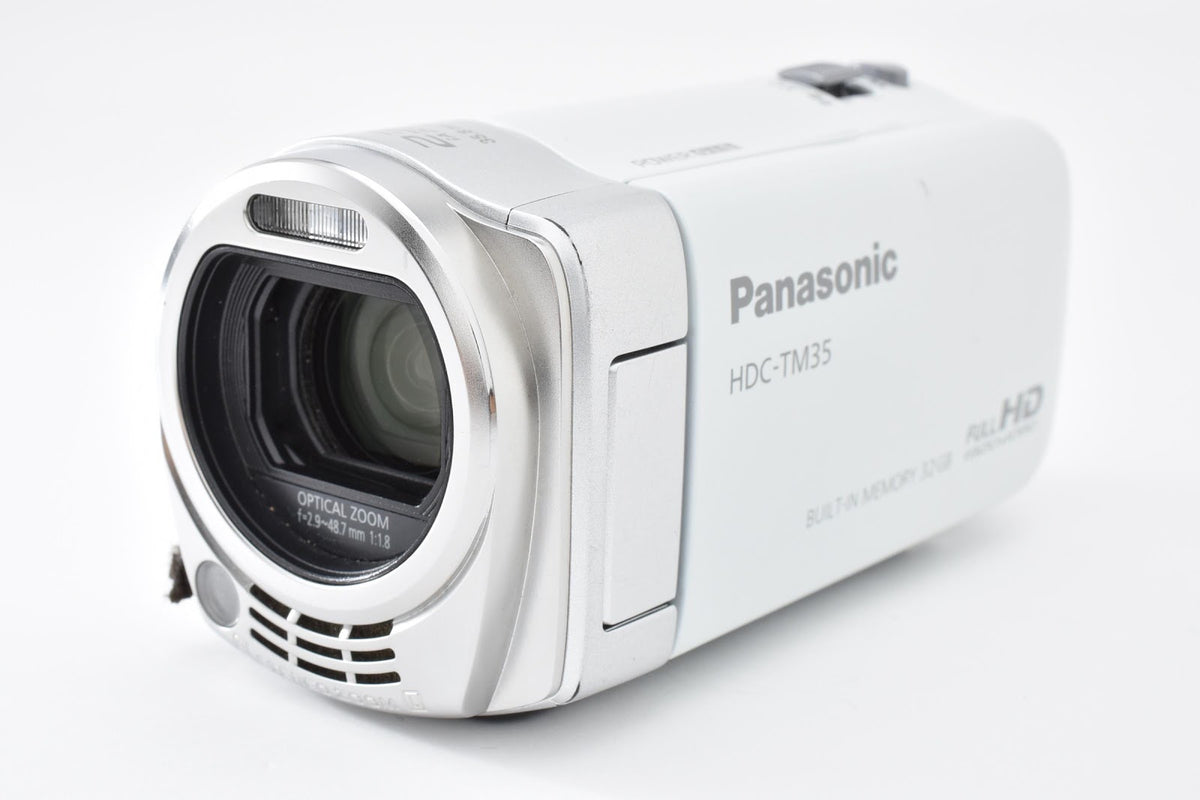 ★良品★ パナソニック Panasonic HDC-TM35(ホワイト) ビデオカメラ 小スレ動作品 ★ #8587