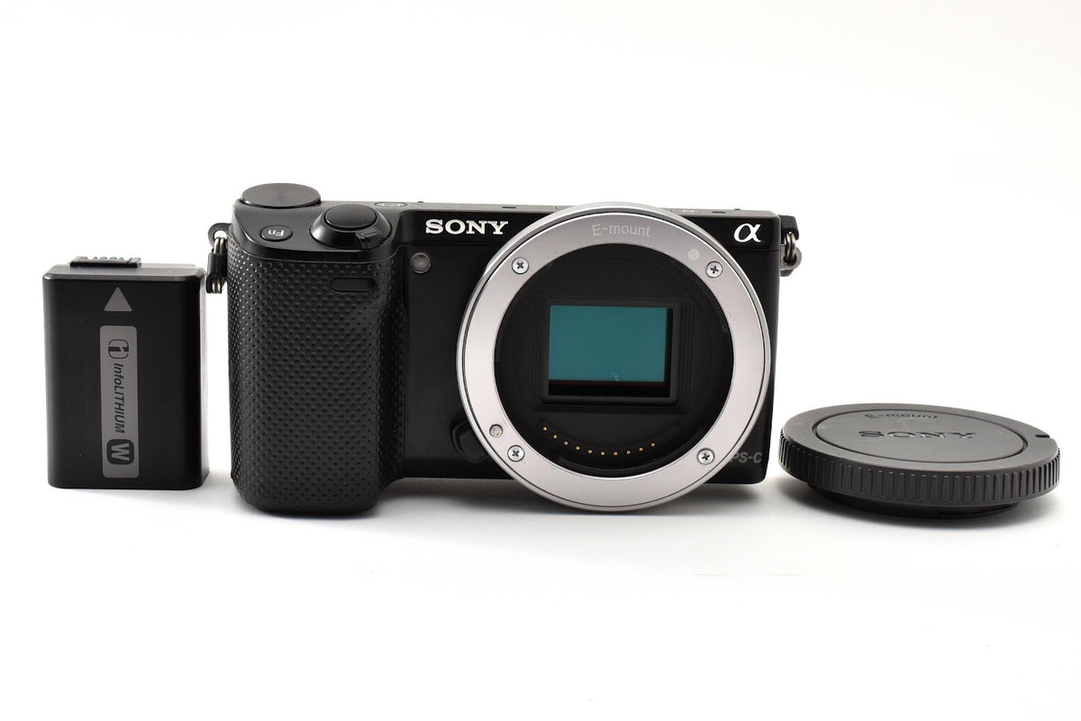 ★検品要★ ソニー SONY NEX-5T ショット数6,379回 ボディ ブラック ミラーレス 1610万画素 ★ #9314