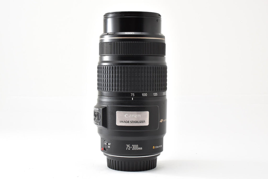 ★美品★ キヤノン CANON EF 75-300MM F4-5.6 IS USM ズームレンズ ★ #9337