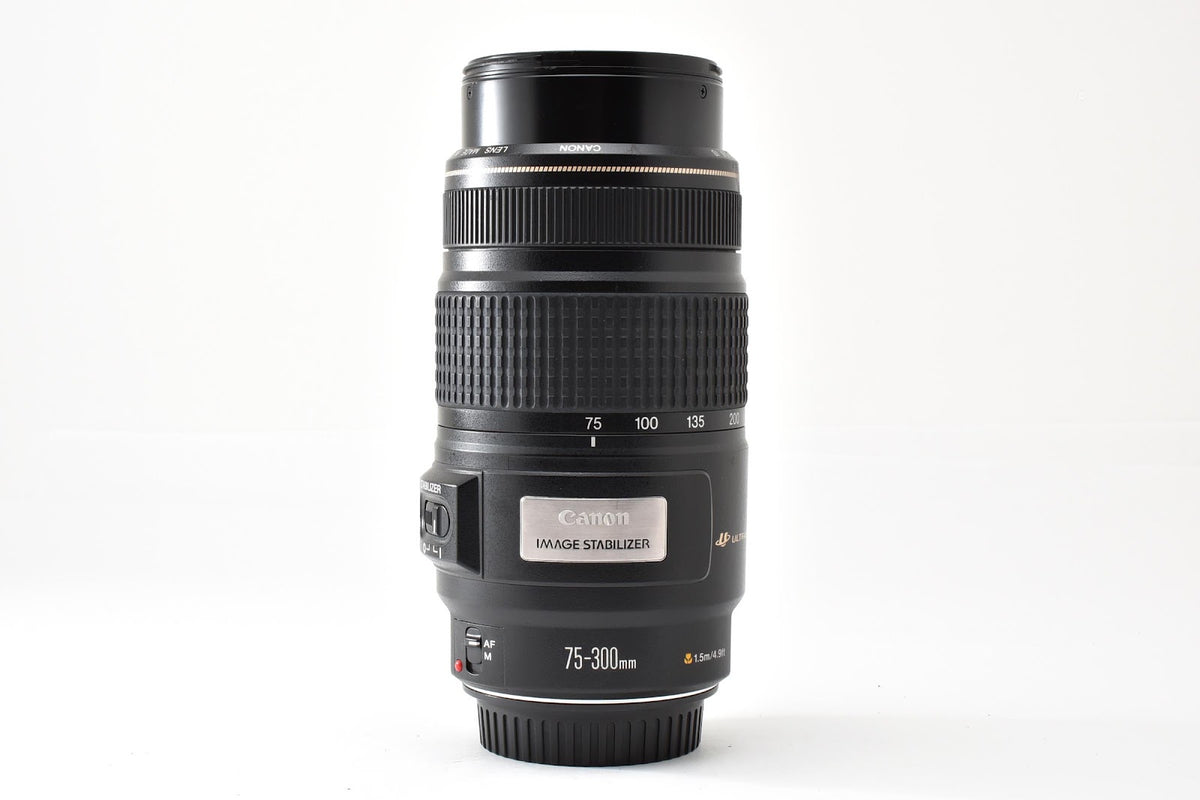 ★美品★ キヤノン CANON EF 75-300MM F4-5.6 IS USM ズームレンズ ★ #9337