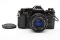 ★良品★ キヤノン CANON AE-1 PROGRAM  NEW FD 50MM F2 シャッター鳴きなし ブラック 一眼レフ ★ #8511