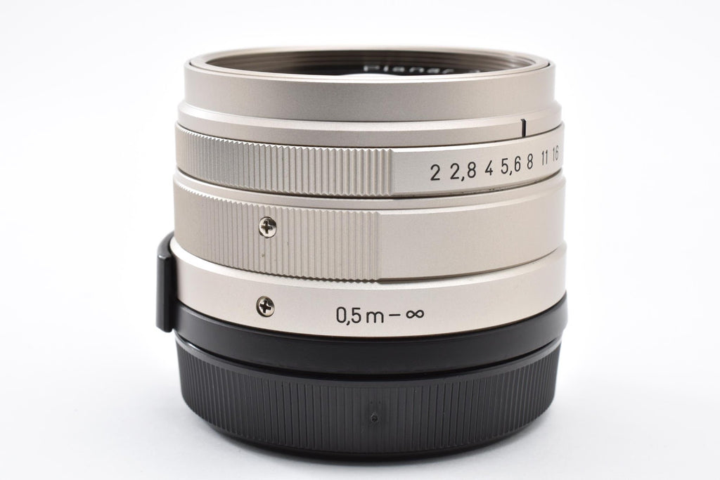 ★ コンタックス CONTAX PLANAR T* G 45MM F2 クローム フィルムカメラ用レンズ 外観美品 ★ #9303