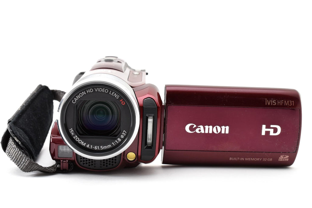 ★良品★ キャノン CANON IVIS HF M31 レッド ビデオカメラ ★ #8985