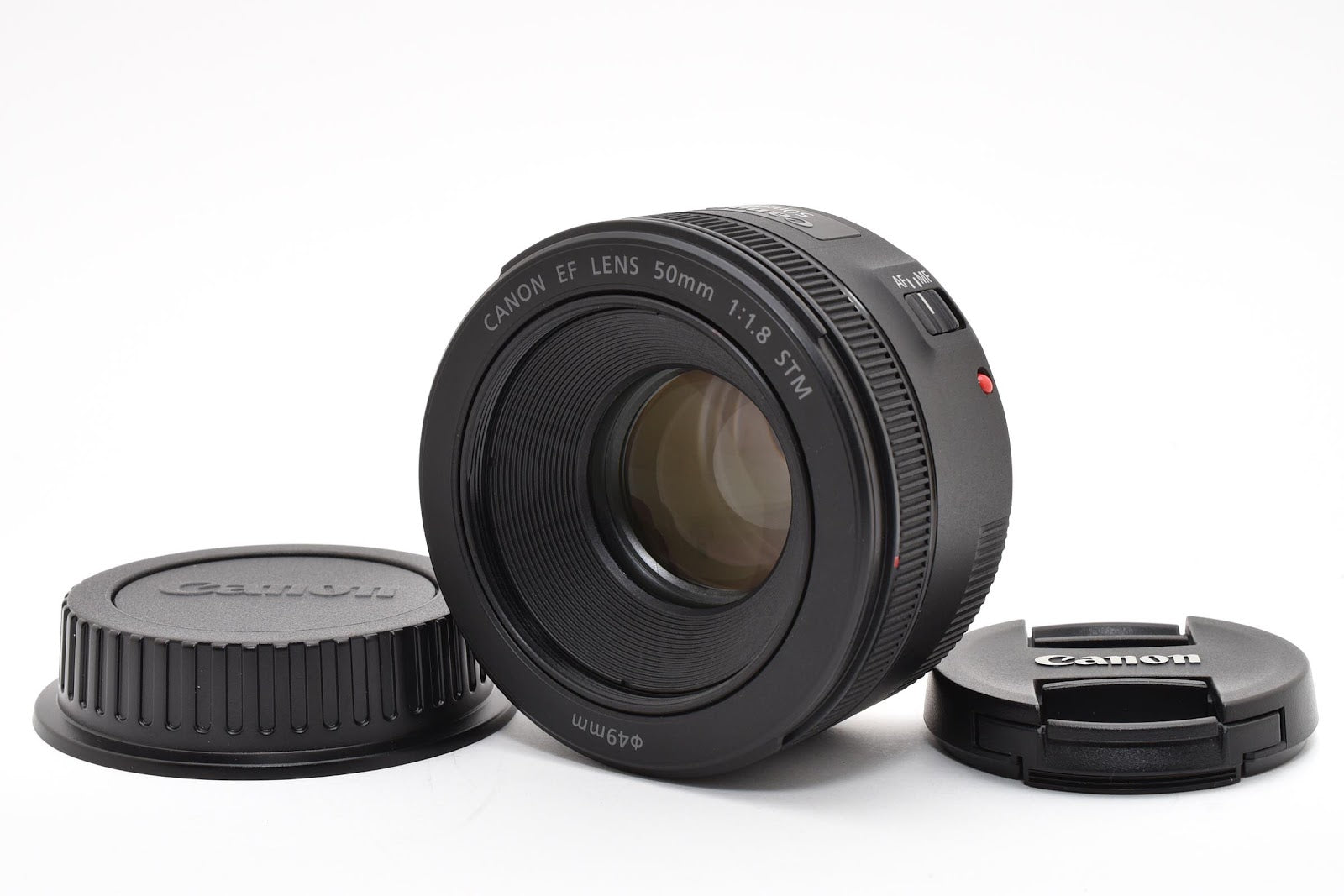 ★美品★ キヤノン CANON EF 50MM F1.8 STM 単焦点レンズ ★ #8763