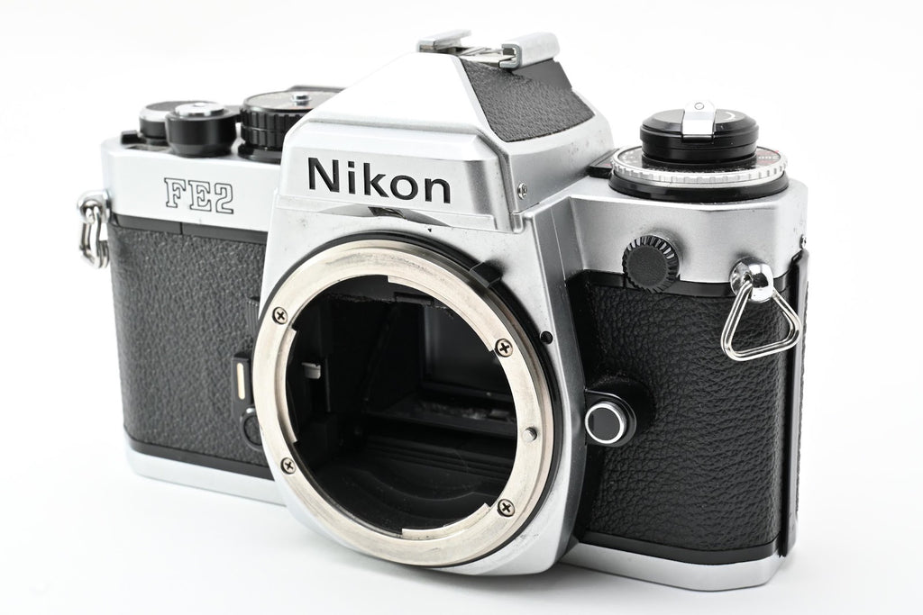 ★良品★ ニコン Nikon FE2 ボディ シルバー フィルムカメラ ★ #9009
