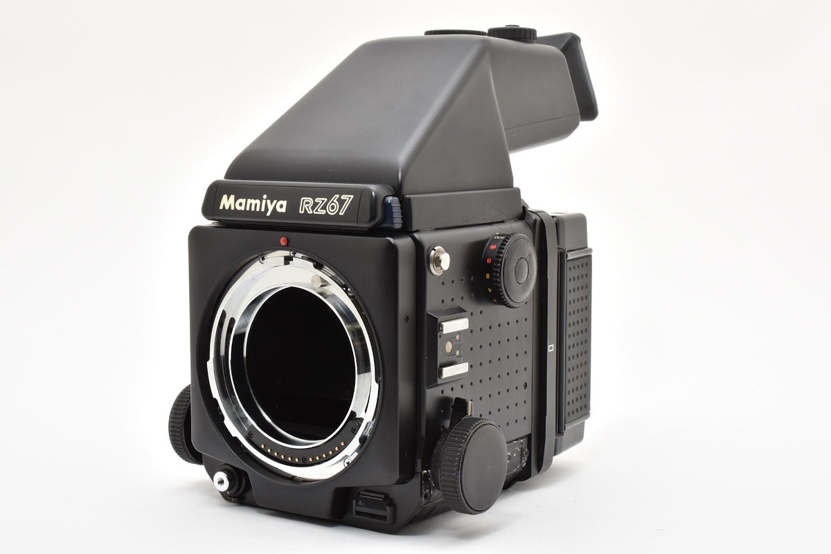 ★動作品★ マミヤ Mamiya RZ67 PROFESSIONAL ボディAE プリズムファインダー II FE701 220フィルムホルダー 中判カメラ ★ #8579