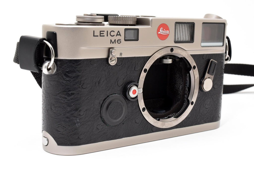 ★良品★ ライカ Leica M6 Titanチタン ボディ 216万台 ケース/ストラップ付 レンジファインダー ★ #8442