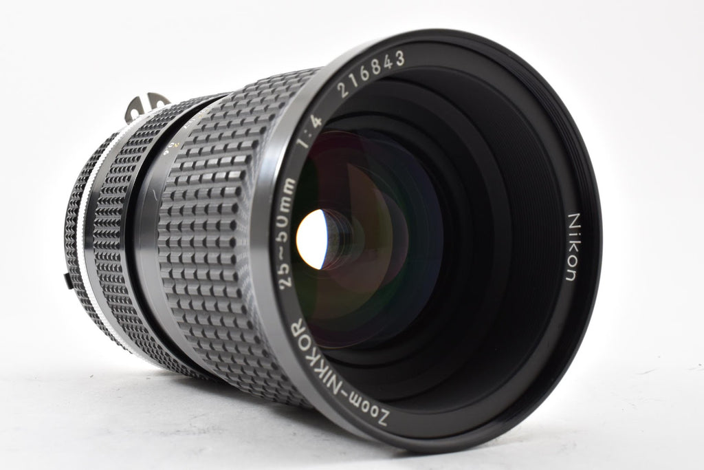 ★美品★ ニコン Nikon AI-S NIKKOR 25-50MM F4 広角ズームレンズ 良品 動作確認済 ★ #8863